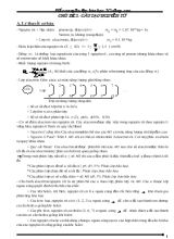 Giáo án Chủ đề 1 Cấu tạo nguyên tử - Môn hóa học